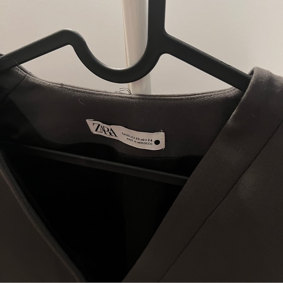 ZARA - DARK GREY BLAZER - Picture 2 of 3